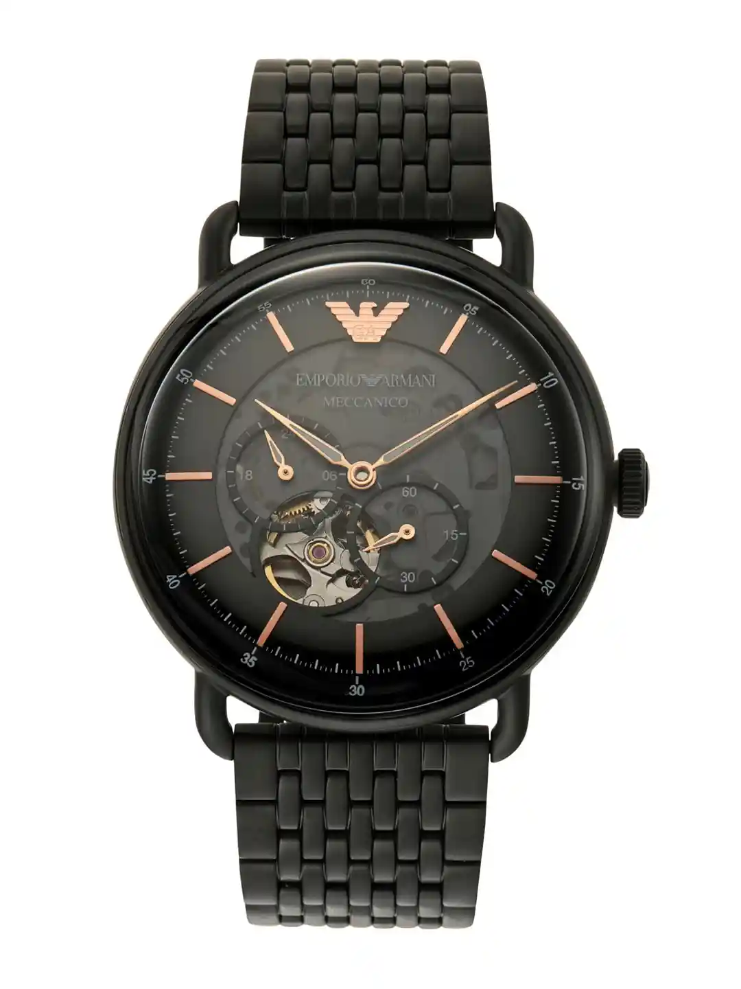 Buy Emporio Armani Men Black Analogue Watch AR60025 Watches for