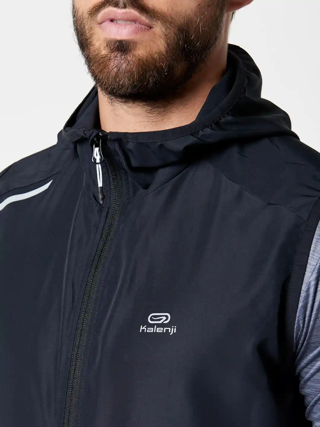 Sleeveless Jacket Decathlon Kalenji Run Warm+ Jacket Survetement