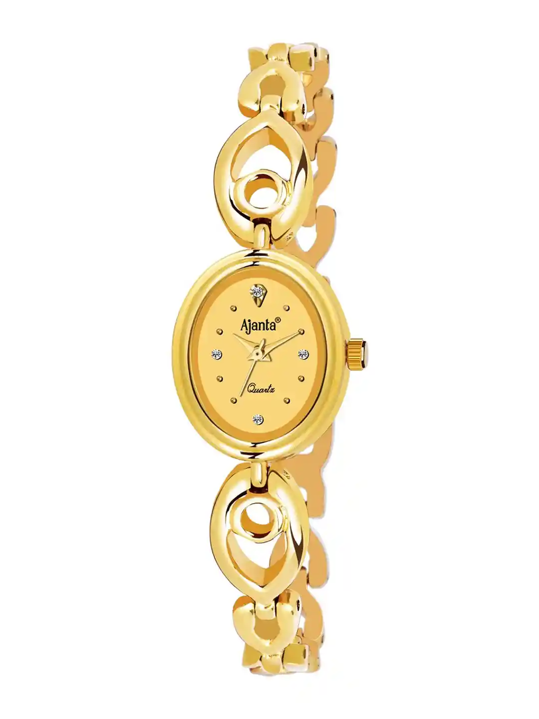 Buy Ajanta Women Gold-Toned Analogue Watch Ajanta_AWC411MRL/3