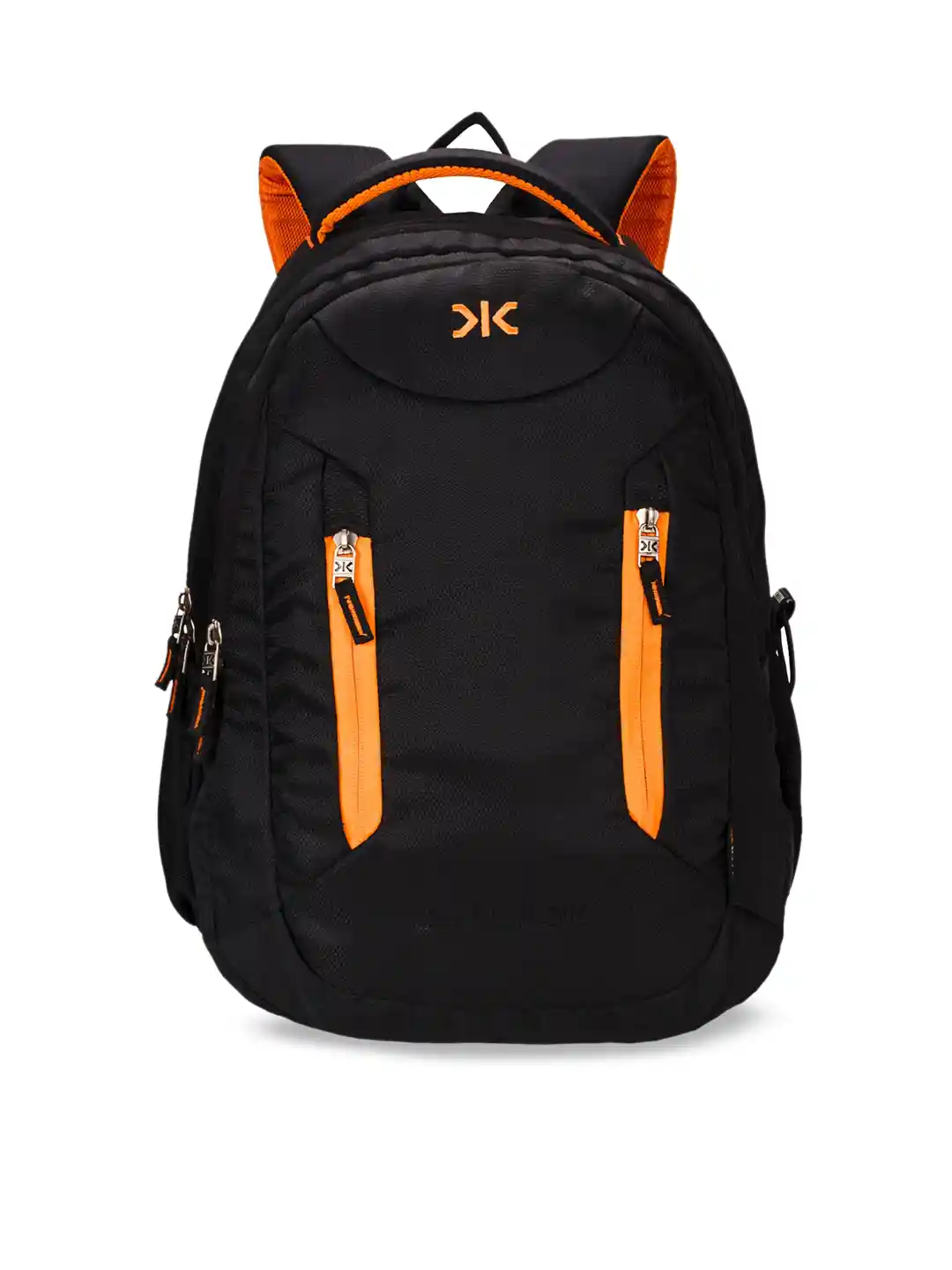 Buy Killer Unisex Black Orange Solid Inch Laptop Backpack