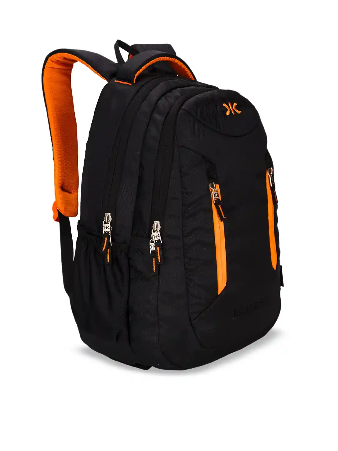 Buy Killer Unisex Black Orange Solid Inch Laptop Backpack
