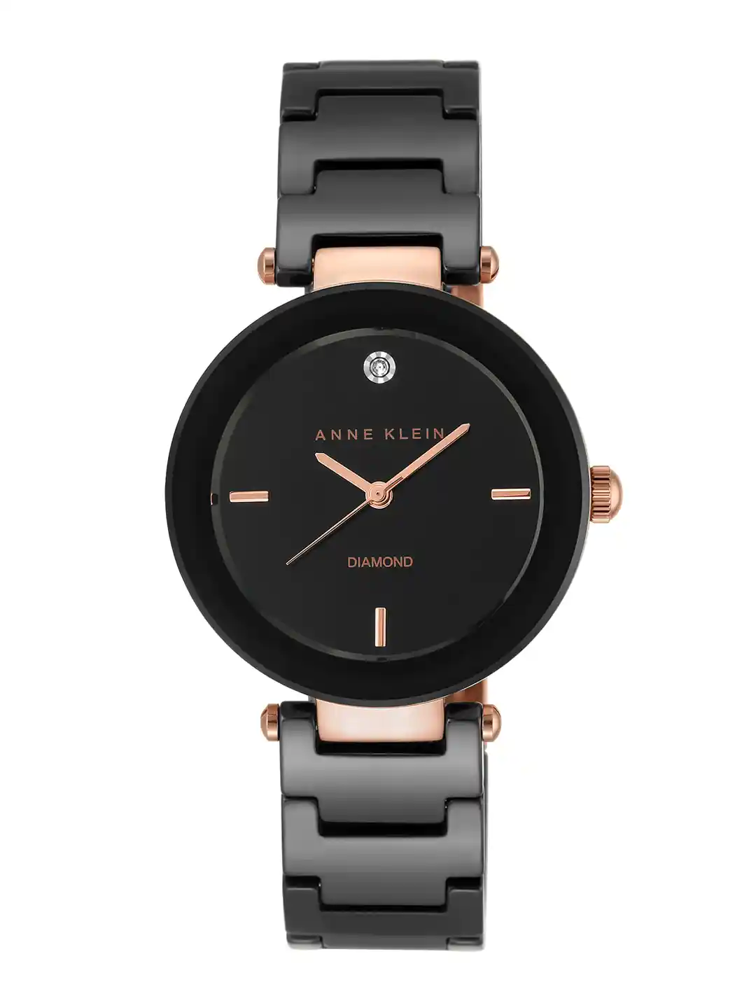 ANNE KLEIN Women Black Analogue Watch AK-1018RGBK