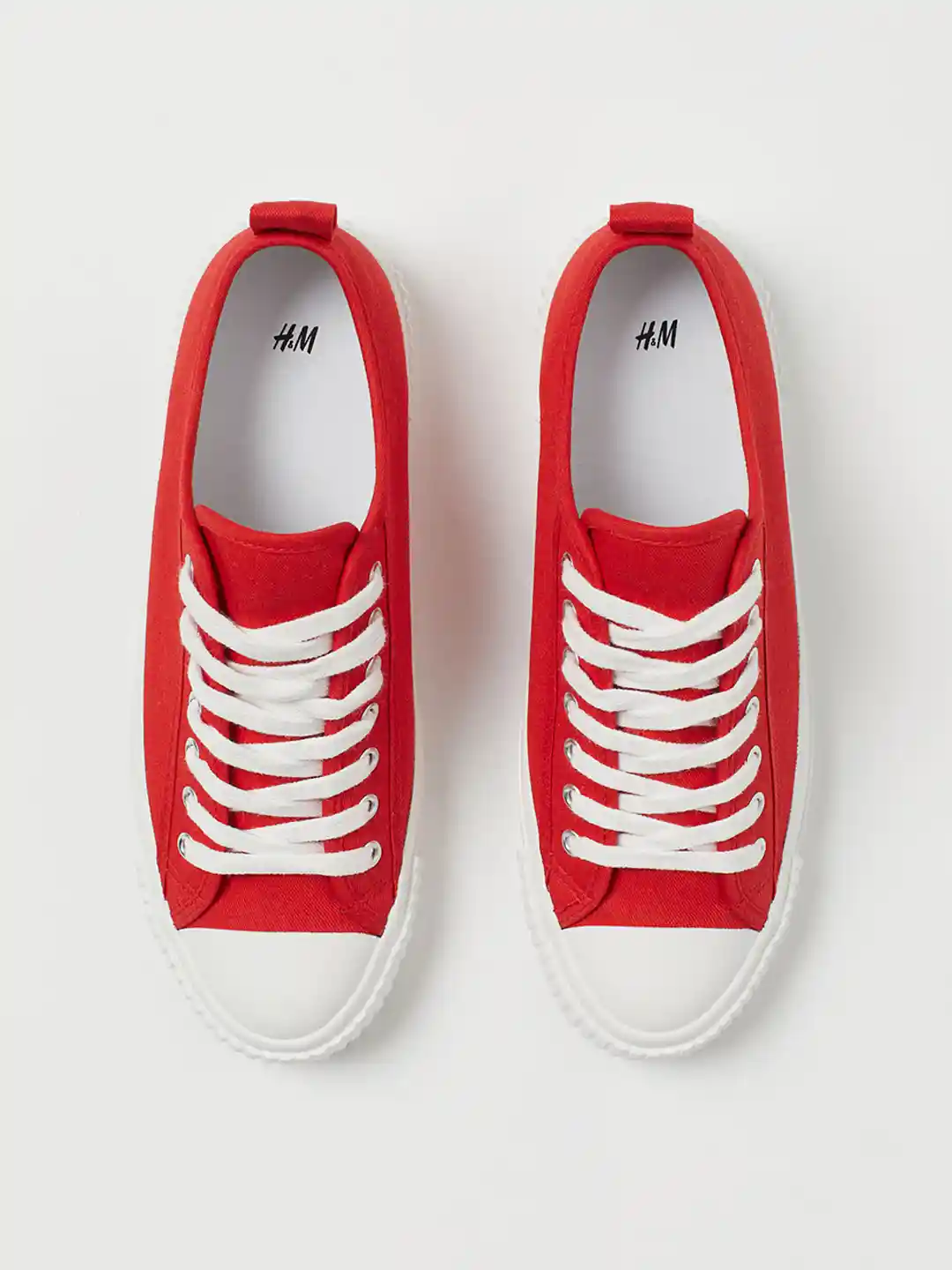 Buy H&M Women Red Trainers Casual Shoes for Women 12119326 Myntra