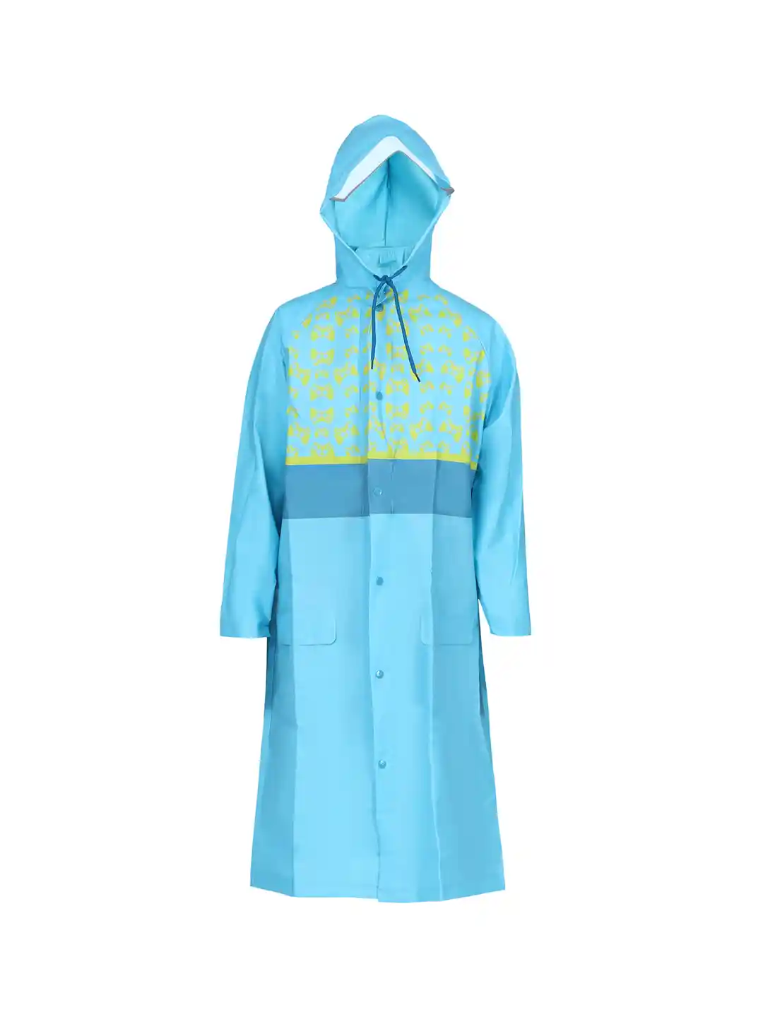 Woman Wildcraft Rainwear Wildcraft Unisex Kids Blue Yellow Printed