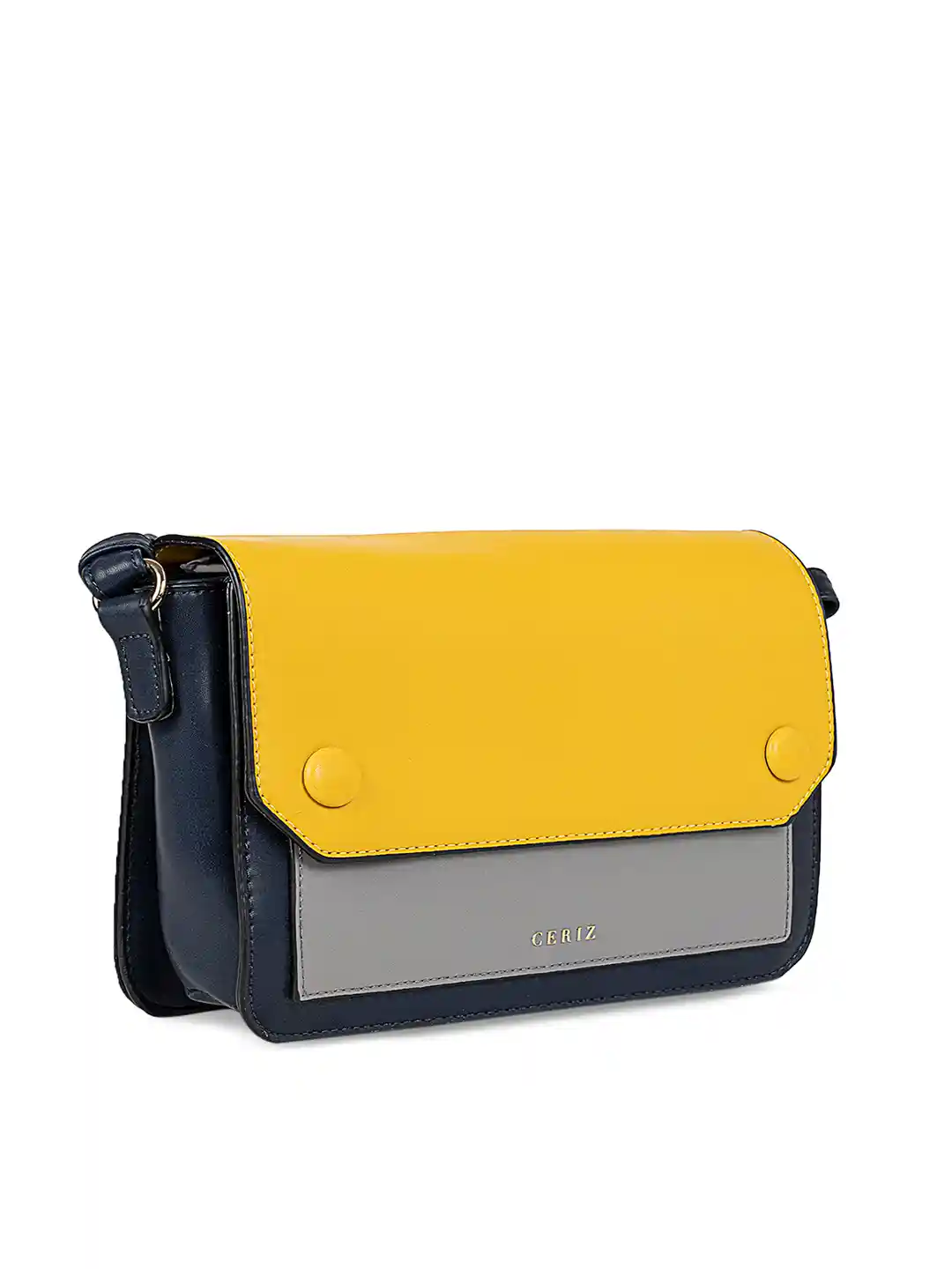 Sling Pouch Blue And Yellow Purse Sling Bag