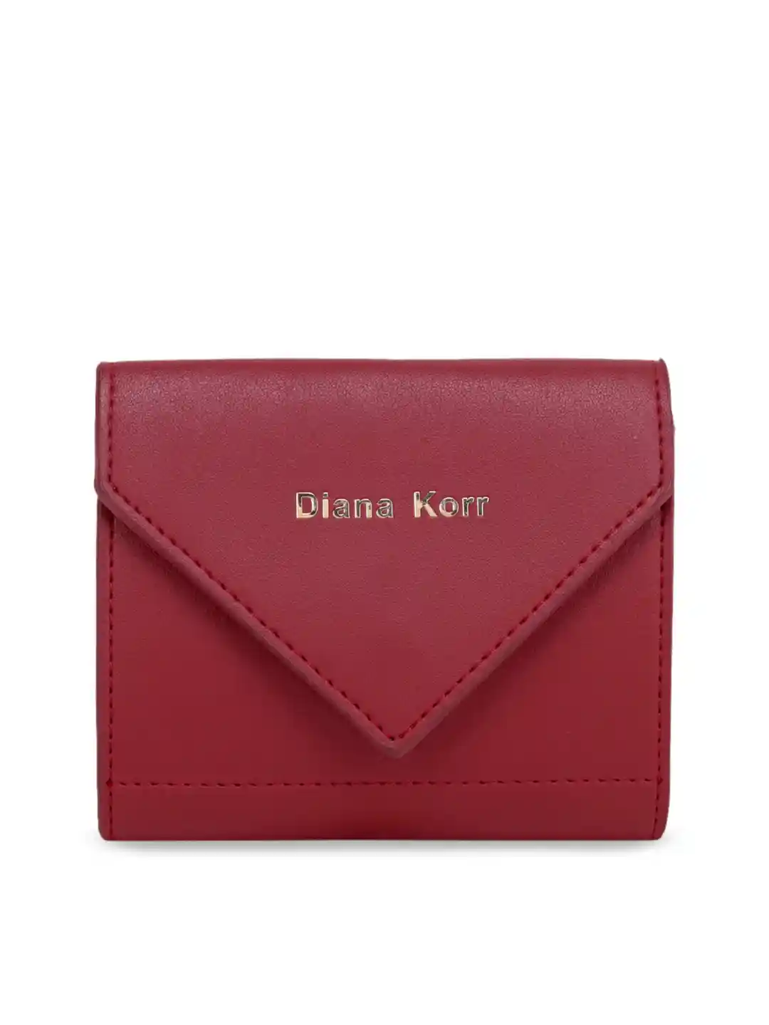 Buy Diana Korr Women Red Solid Envelope Clutch Clutches for