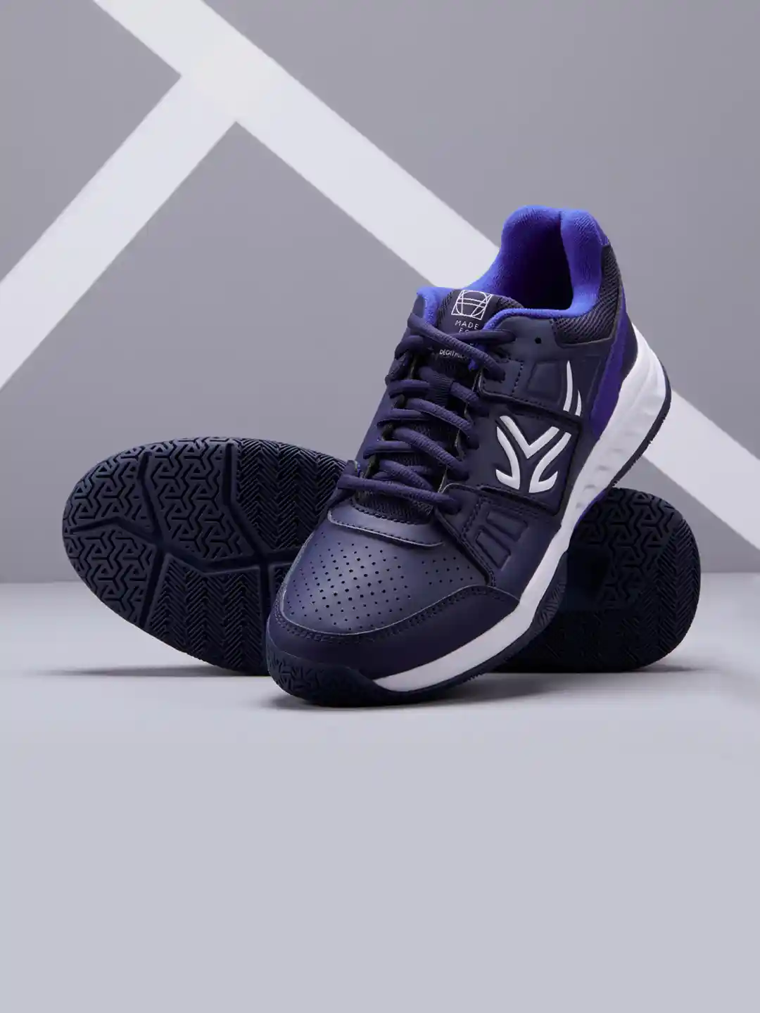 Artengo Mens Tennis Shoes On Sale Decathlon Men Navy Blue White