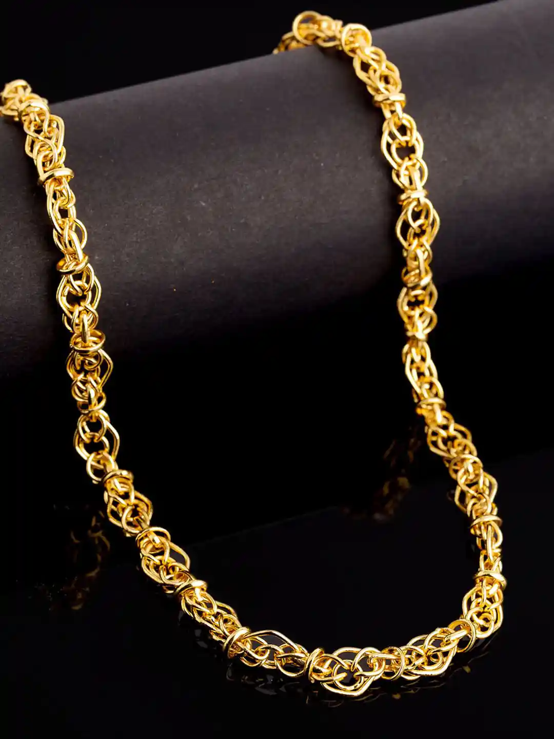For Men Chain Voylla Men Dare By Voylla Men Gold-Plated Chain - Main Image