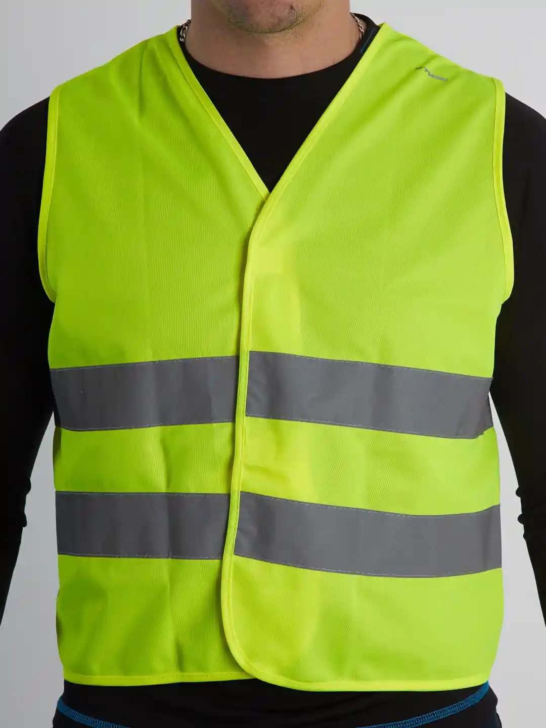 Buy Decathlon Men Fluorescent Green Reflective Strip High