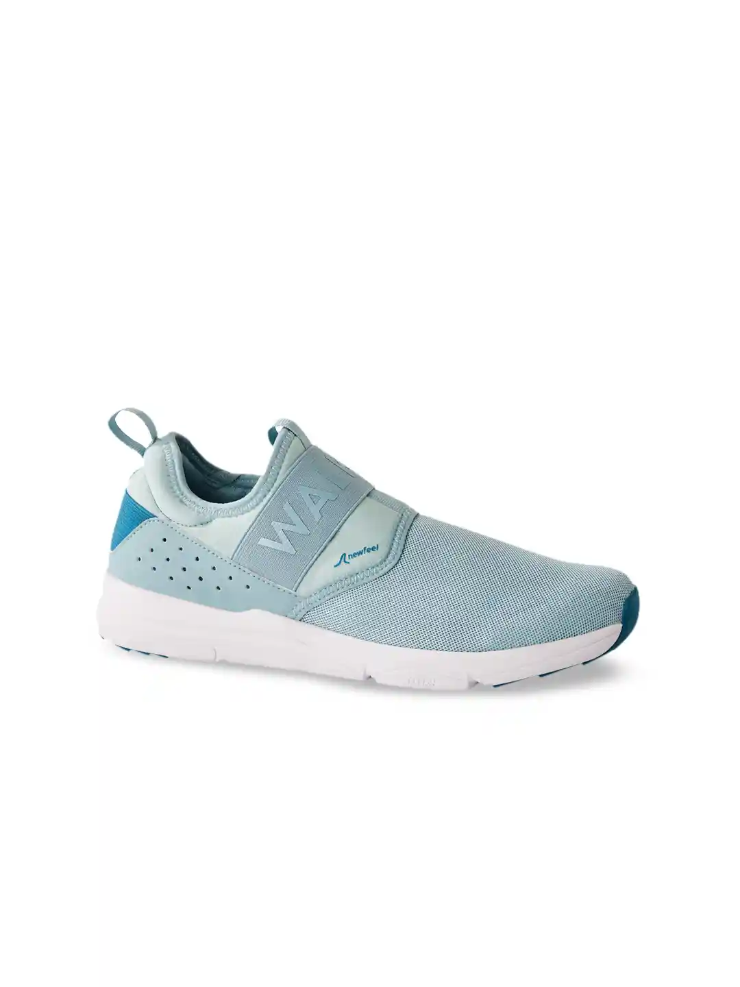 Buy Decathlon NEWFEEL Women Blue Slip-On Walking Shoes Sports