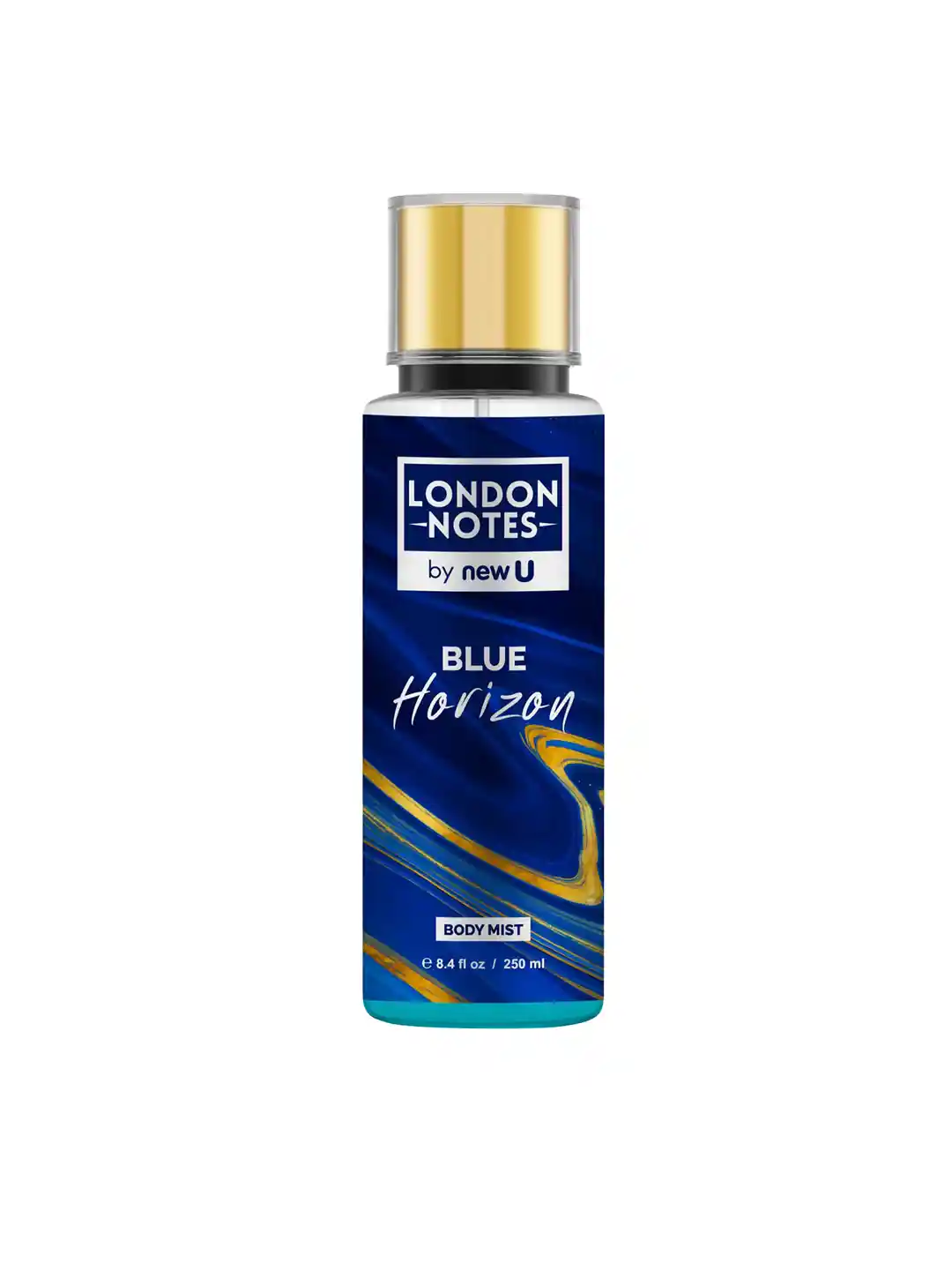 Buy NewU Men London Notes Blue Horizon Body Mist 250 ml Body