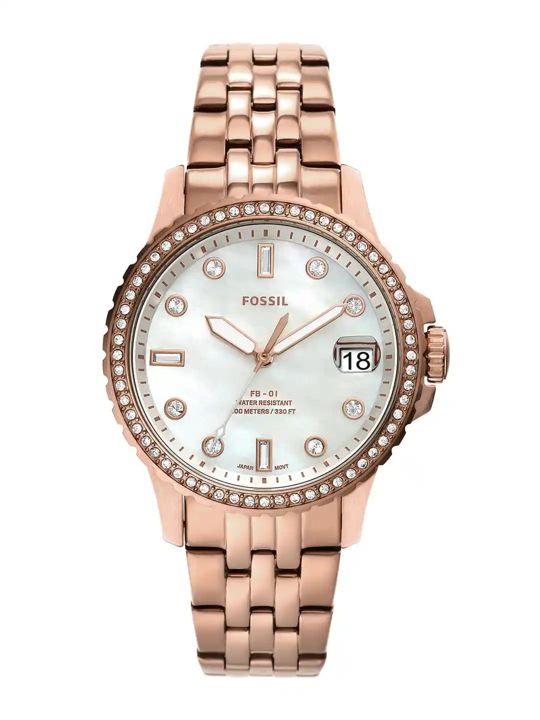 Fb 01 Fossil Ladies Watches Online Shopping Fossil FB-01 White