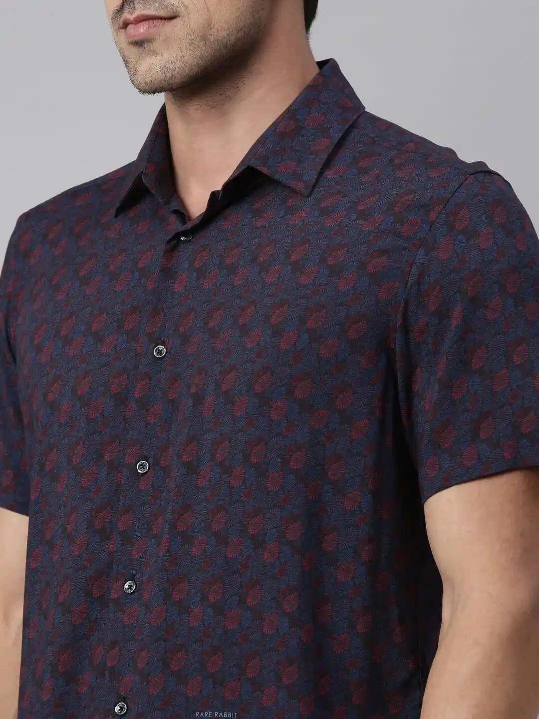 Buy RARE RABBIT Men Amazon Printed Cotton Shirt Shirts for Men