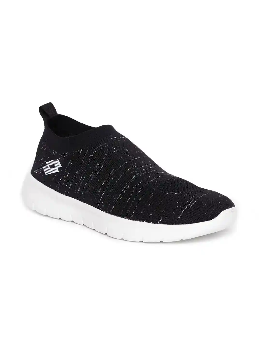 Buy Lotto Women Black Mesh Walking Non-Marking Shoes - Sports Shoes for  Women 14499274 | Myntra