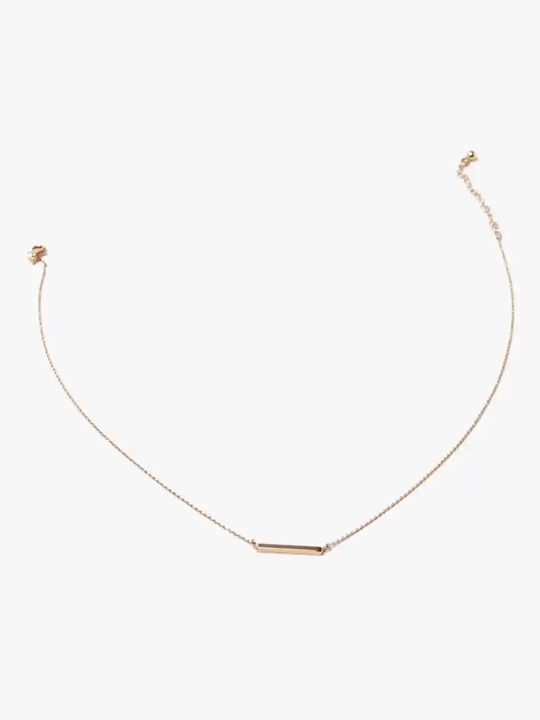 Buy FOREVER 21 Gold Bar Pendant Necklace Necklace and Chains for