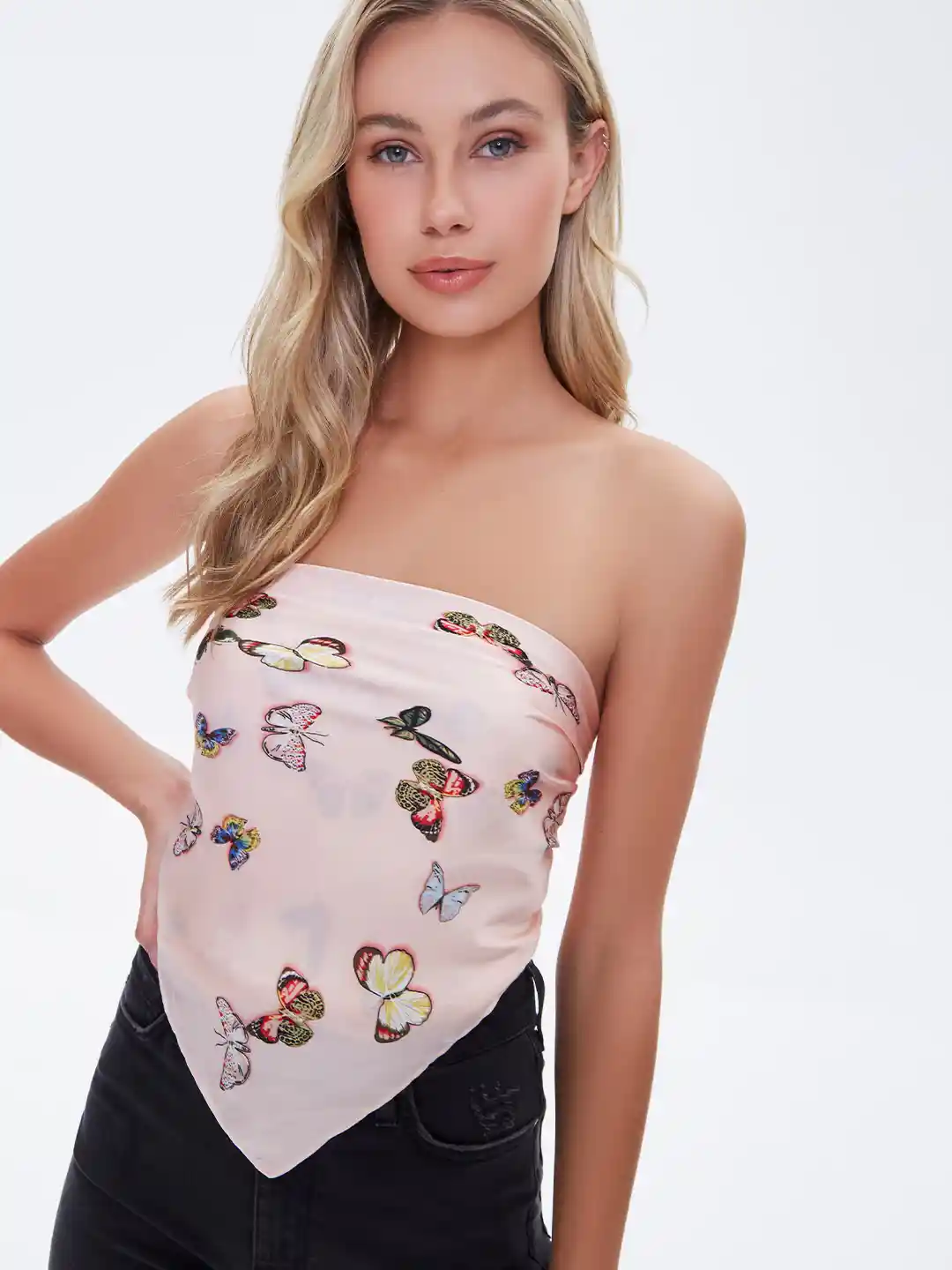 Tata Cliq Forever 21 Yellow Off Shoulder Top Shoulder Crop Tops