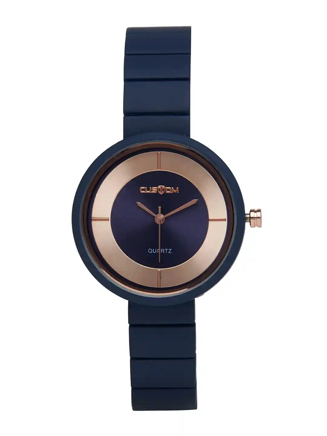 Strap Custom Watches For Women CUSTOM Women Blue Dial Blue Wrap
