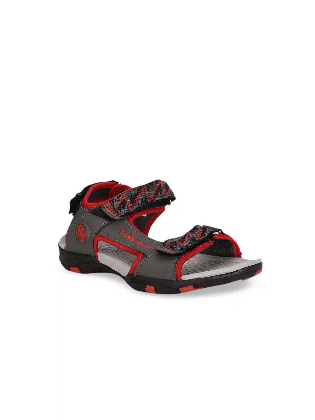 Buy Bubblegummers Boys Red Grey Sports Sandals Sandals for