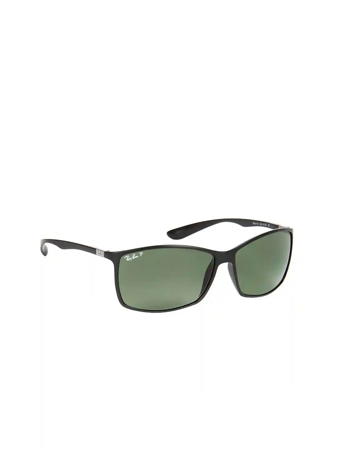 Ray-Ban Men Polarized Green Lens Square Sunglasses 0RB4179601S9A62