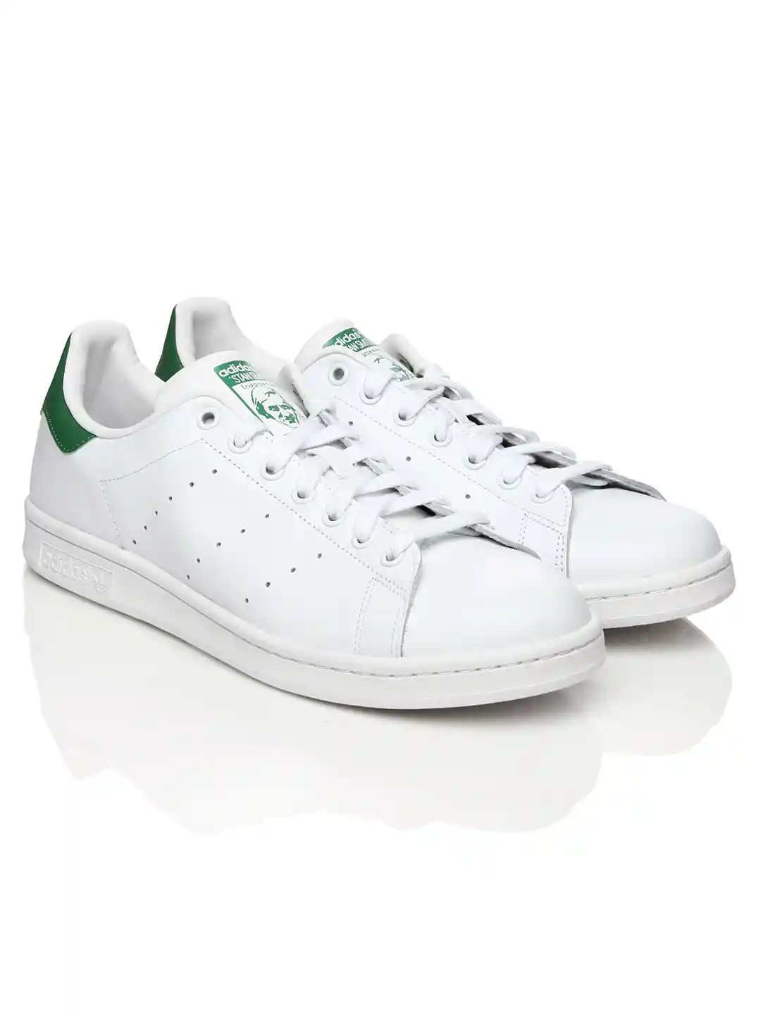 Buy ADIDAS Originals Men White Green Stan Smith Sneakers