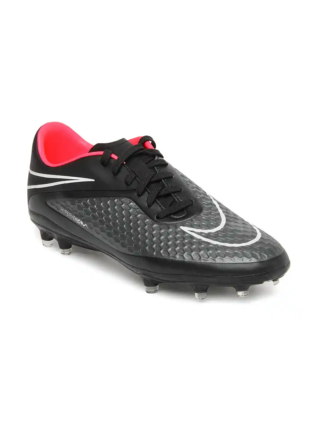 Buy Nike Men Grey Hypervenom Phelon FG Football Shoes Sports