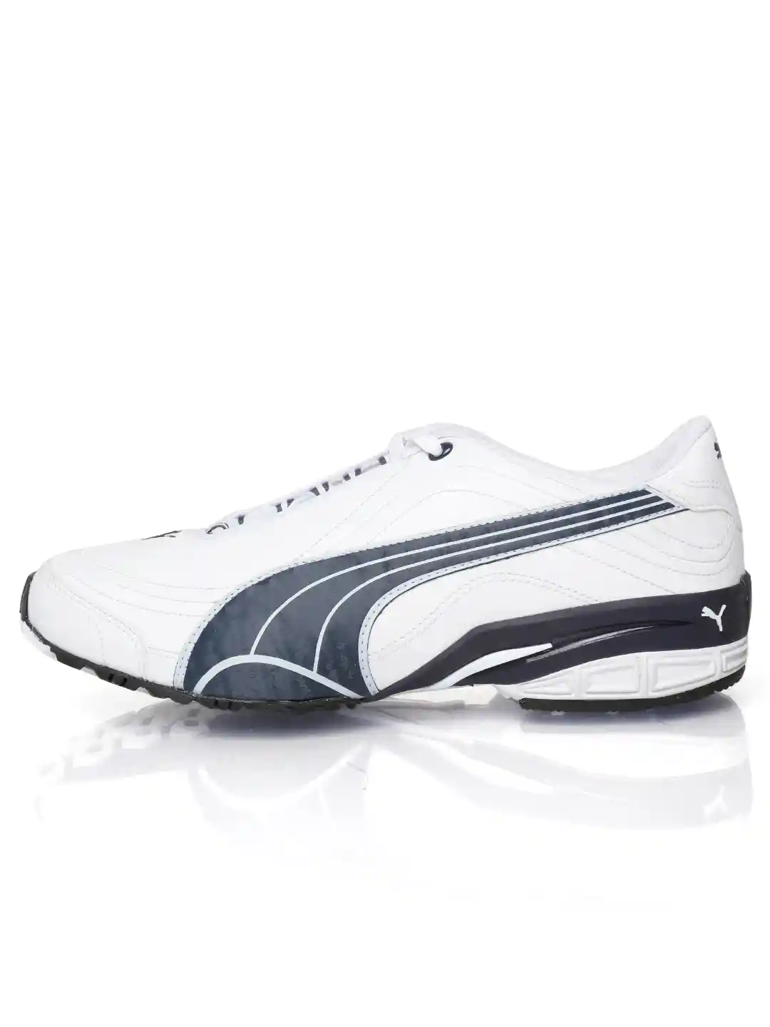 Buy Puma Men White Navy Tazon II DP Running Shoes Sports Shoes
