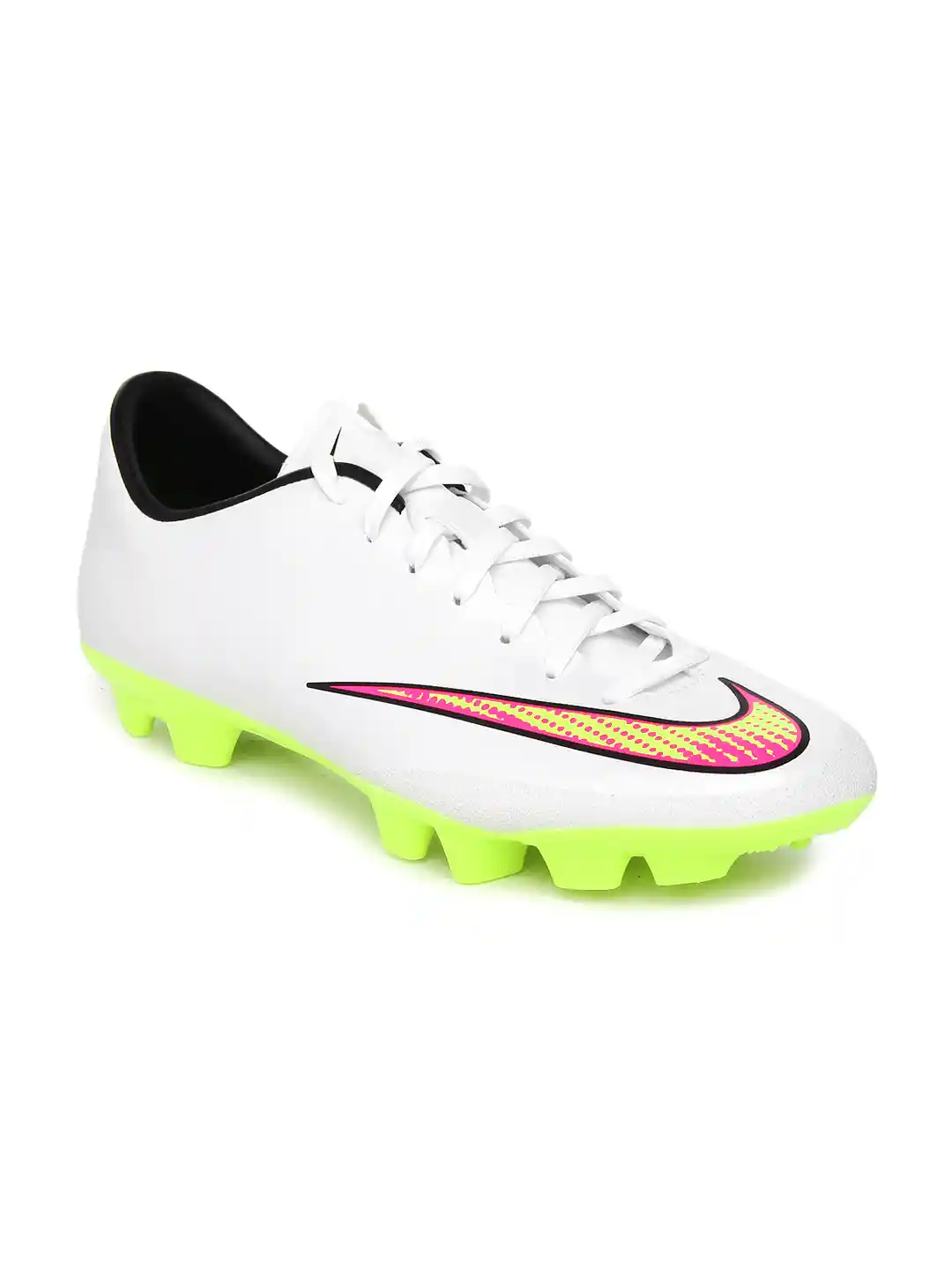 Buy Nike Men White Mercurial Victory V HG-V Football Shoes