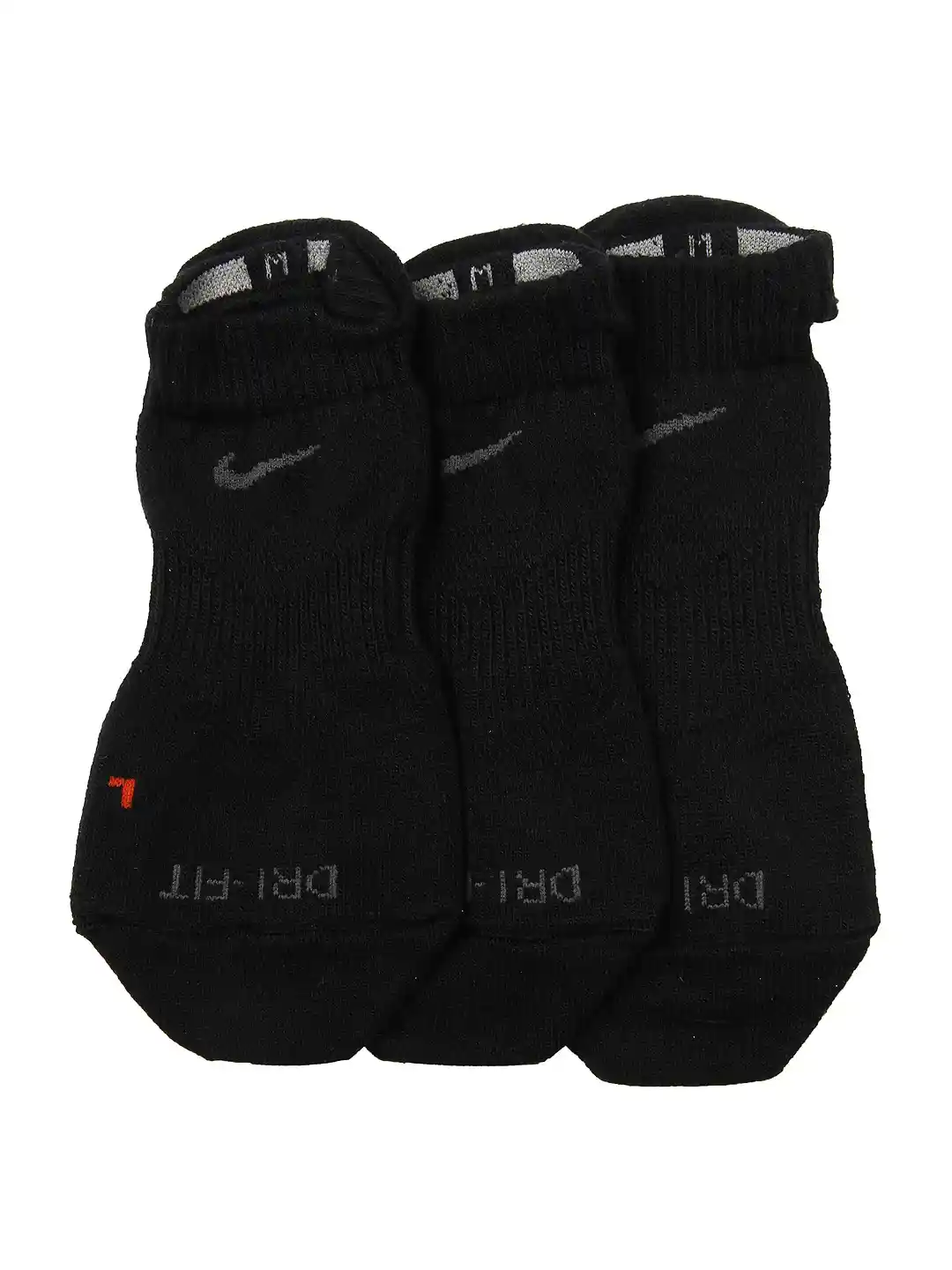 Buy Nike Unisex Set of Black Dri-FIT Non-Cushioned Socks Socks