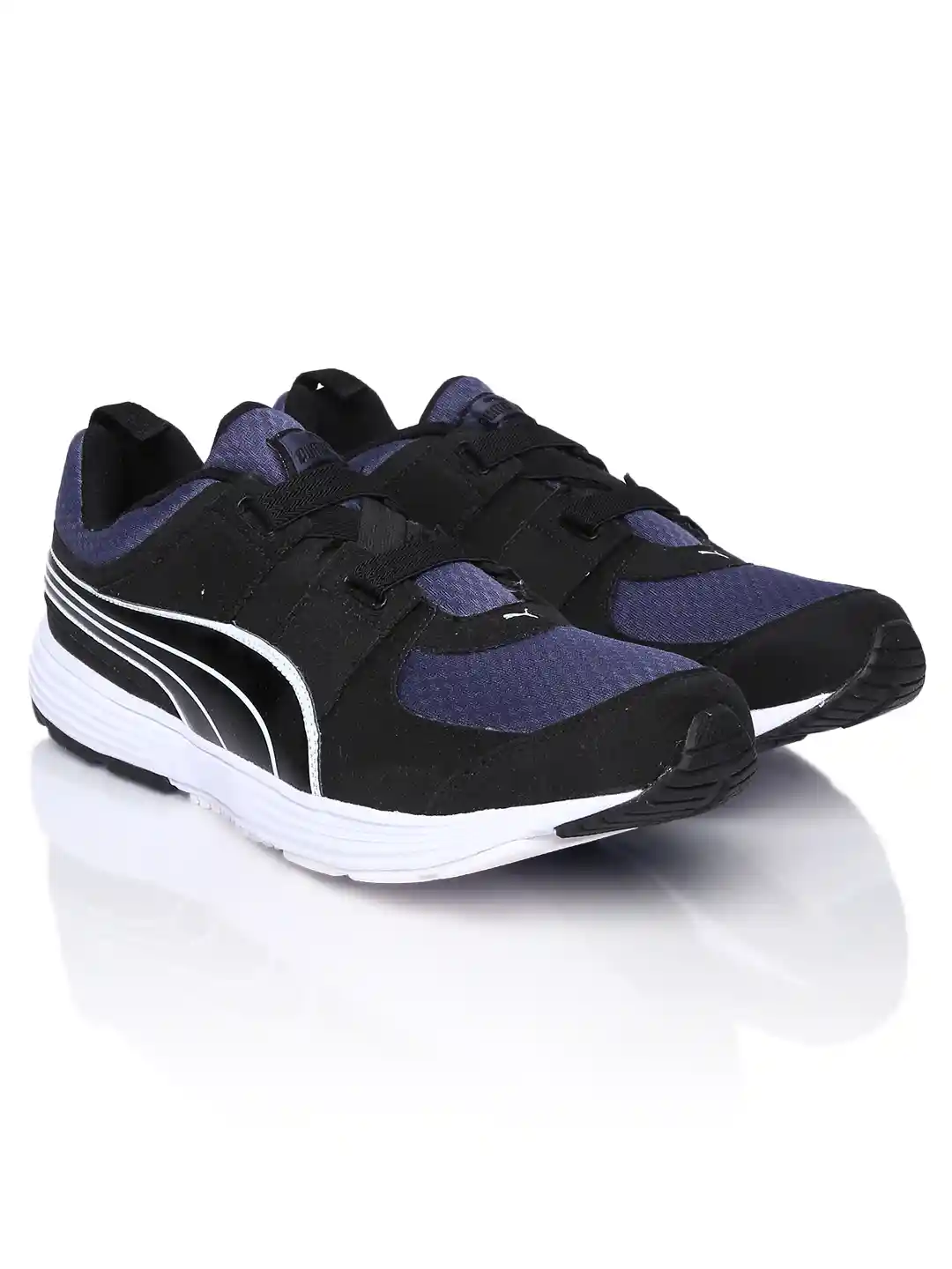 Buy PUMA Men Black Blue Descendant Alt DP Running Shoes Sports