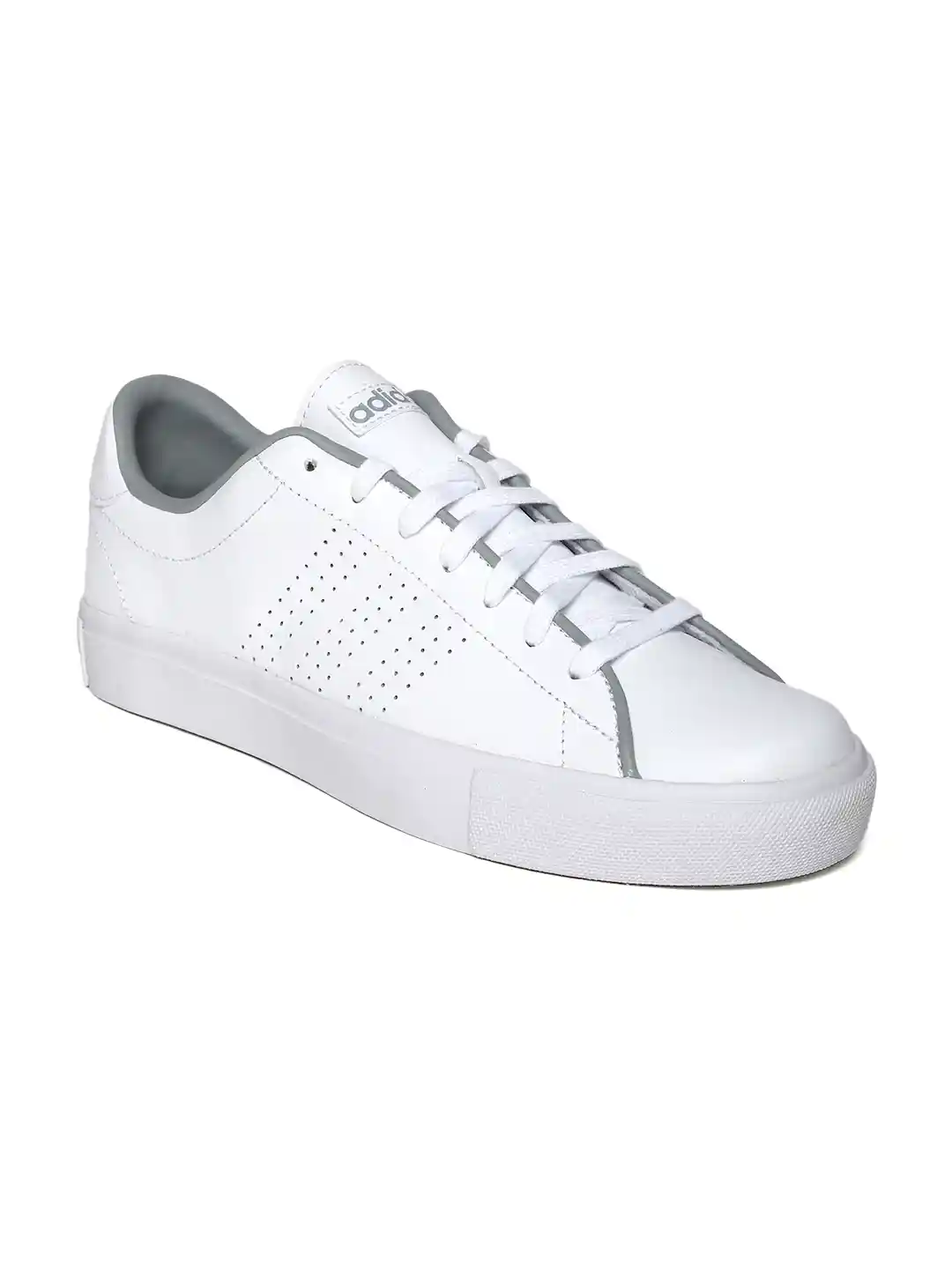 Buy ADIDAS NEO Men White Daily Line Leather Casual Shoes Casual