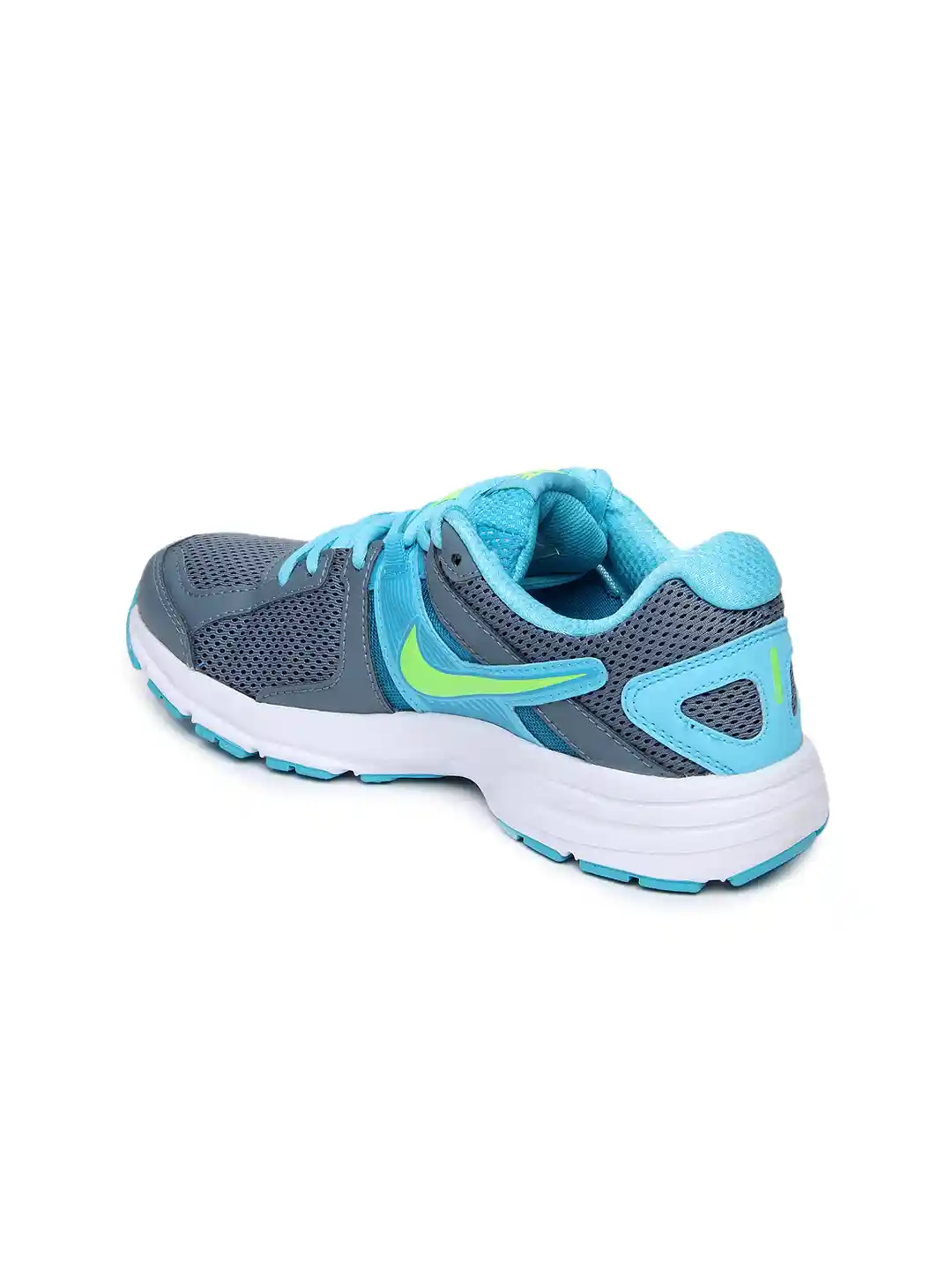 Buy Nike Women Grey Blue Dart 10 MSL Running Shoes Sports - Main Image