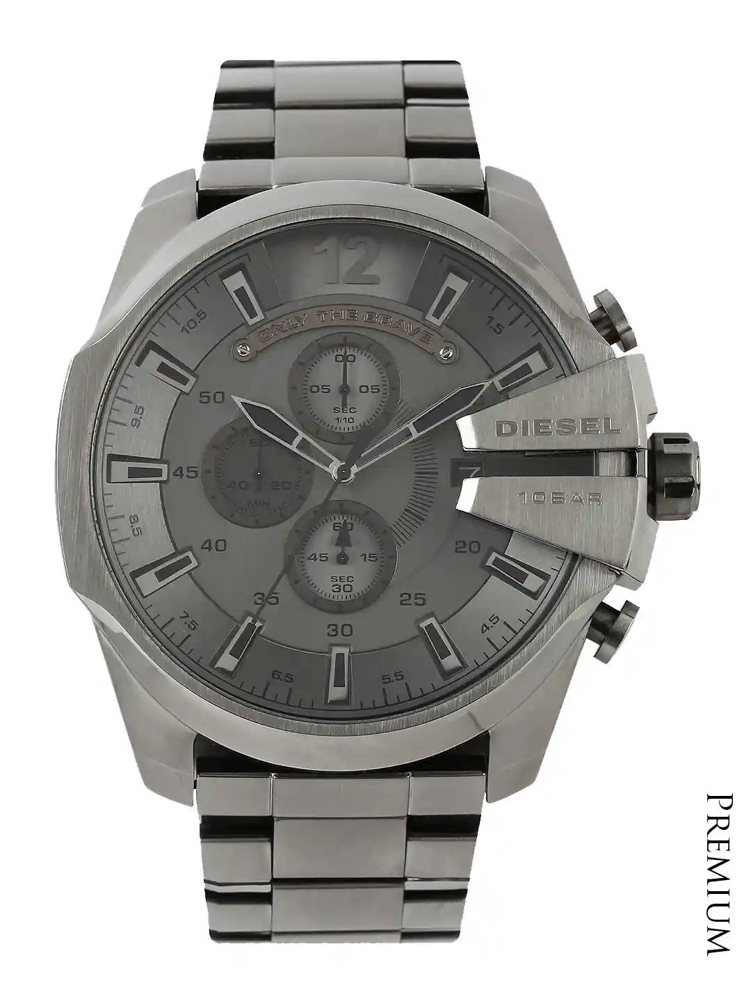 Buy DIESEL Men Metallic Grey Dial Watch DZ4282 - Watches for Men