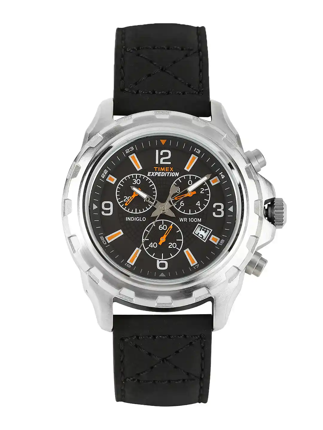 Buy Timex Expedition Men Black Dial Chronograph Watch T49985