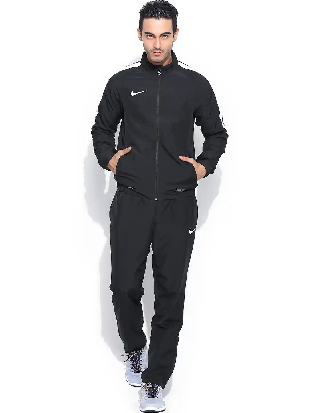 Buy Nike Black Academy Warm Up Football Tracksuit Tracksuits for - Main Image