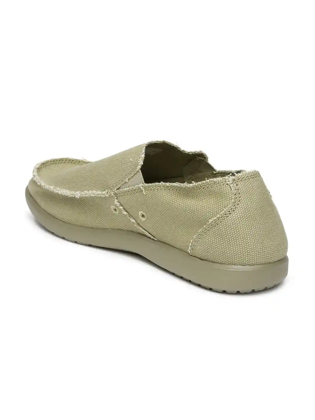 Buy Crocs Men Khaki Brown Santa Cruz Slip-Ons Casual Shoes for