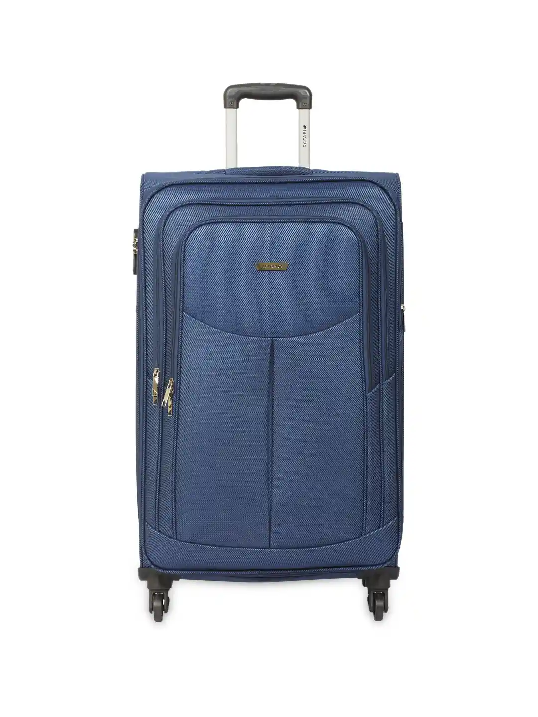 Safari Company Trolley Bag Safari Unisex Blue Medium Trolley Suitcase