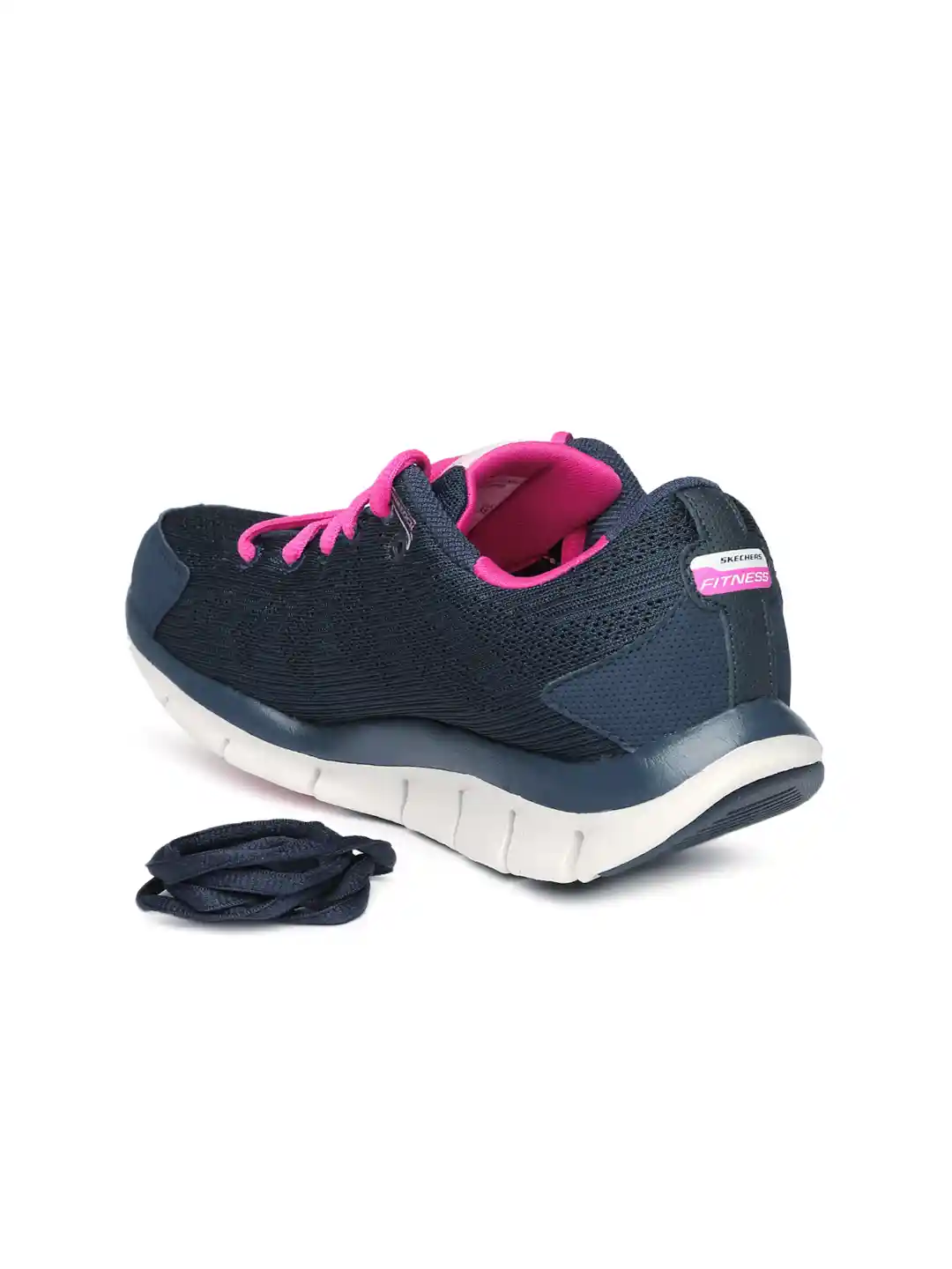 Buy Skechers Women Navy Shape-Ups Liv Running Shoes Sports Shoes