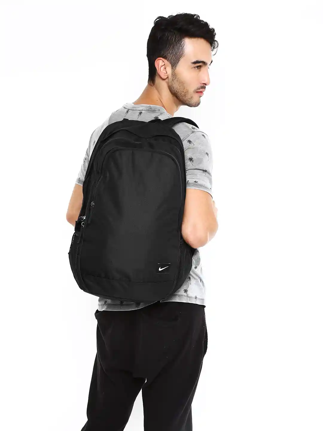 Buy Nike Men Black Hayward L Backpack Backpacks for Men