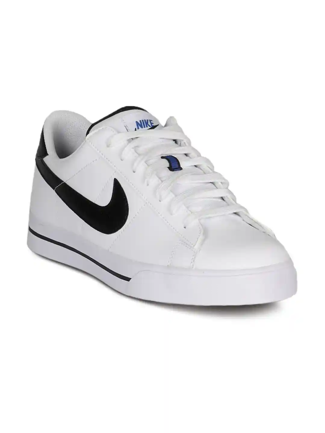 Buy Nike Men's Sweet Classic Leather White Black Shoe Sports