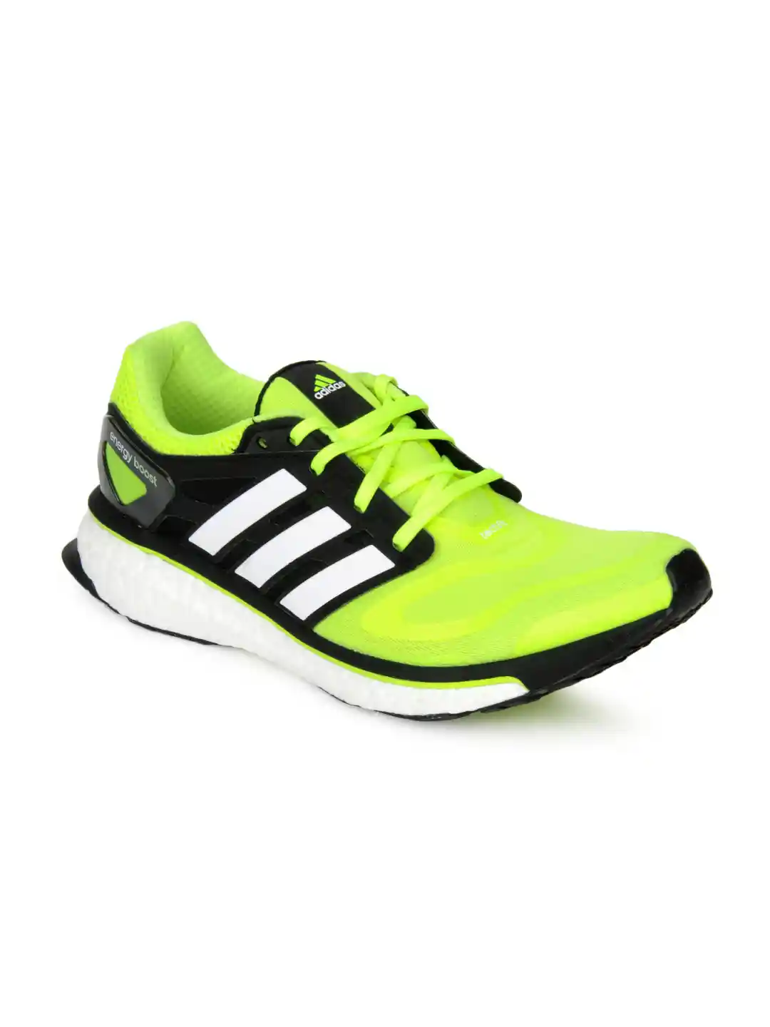 Buy ADIDAS Men Fluorescent Green Black Energy Boost Sports Shoes
