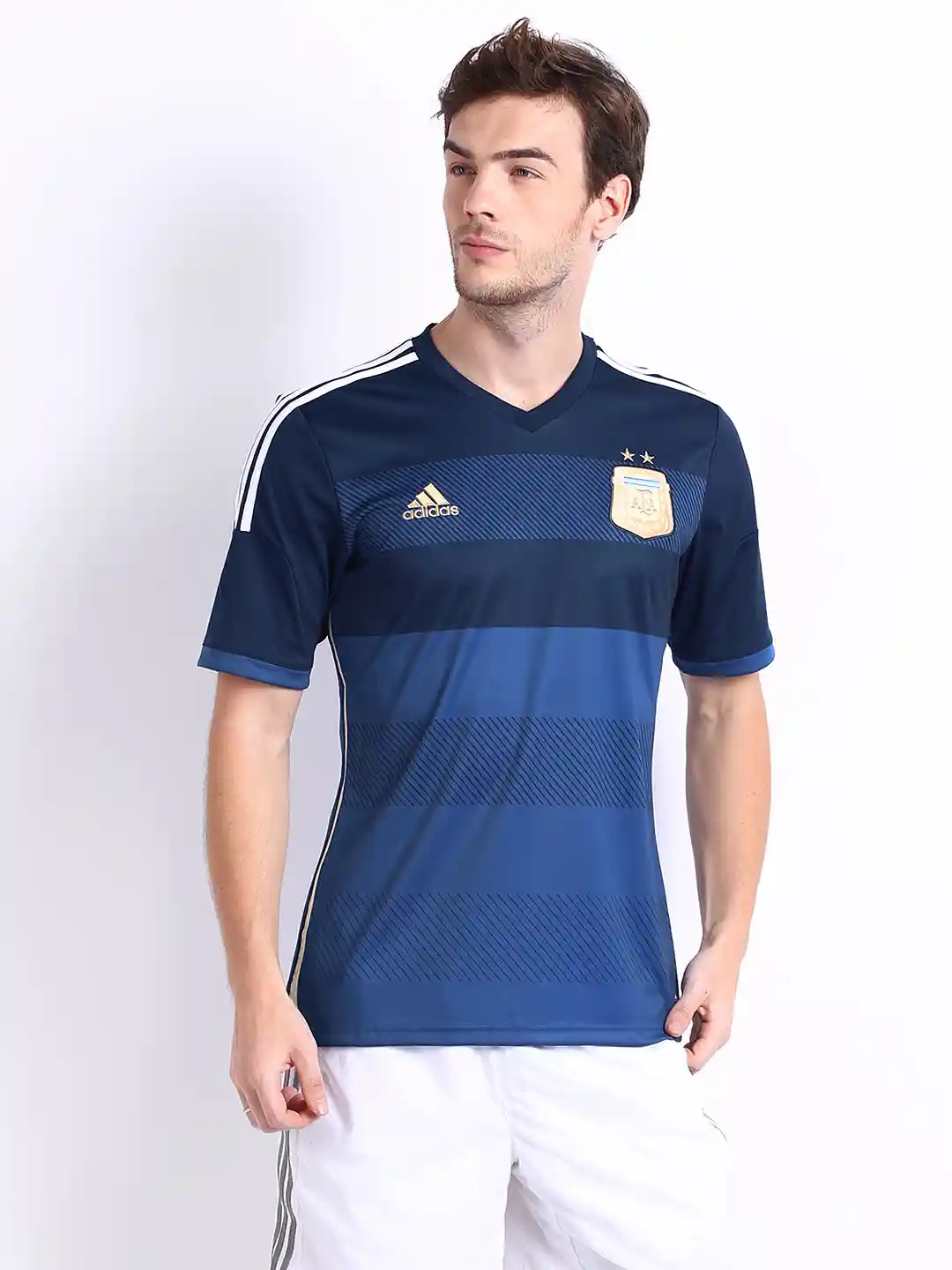 Buy ADIDAS Men Navy Blue Argentina Away Football Jersey