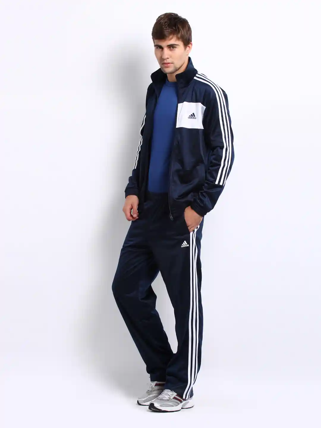 Buy ADIDAS Men Navy Entry Track Suit Tracksuits for Men 155423