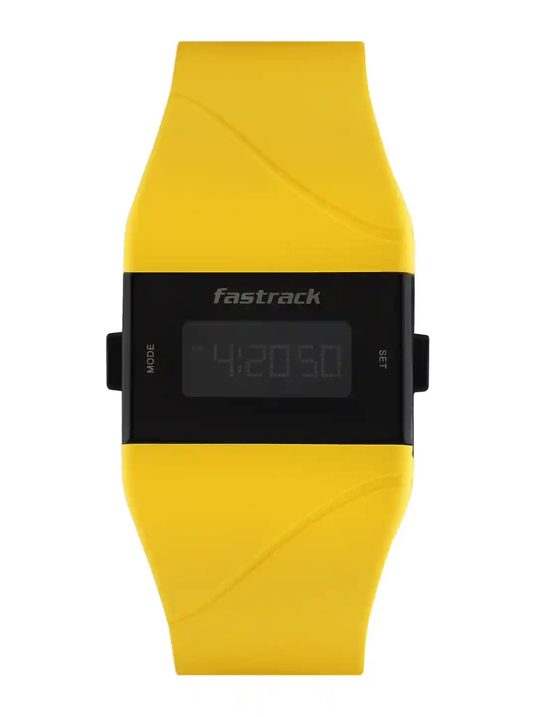 Buy Fastrack Digitals Women Yellow LCD Digital Watch 68003PP02J