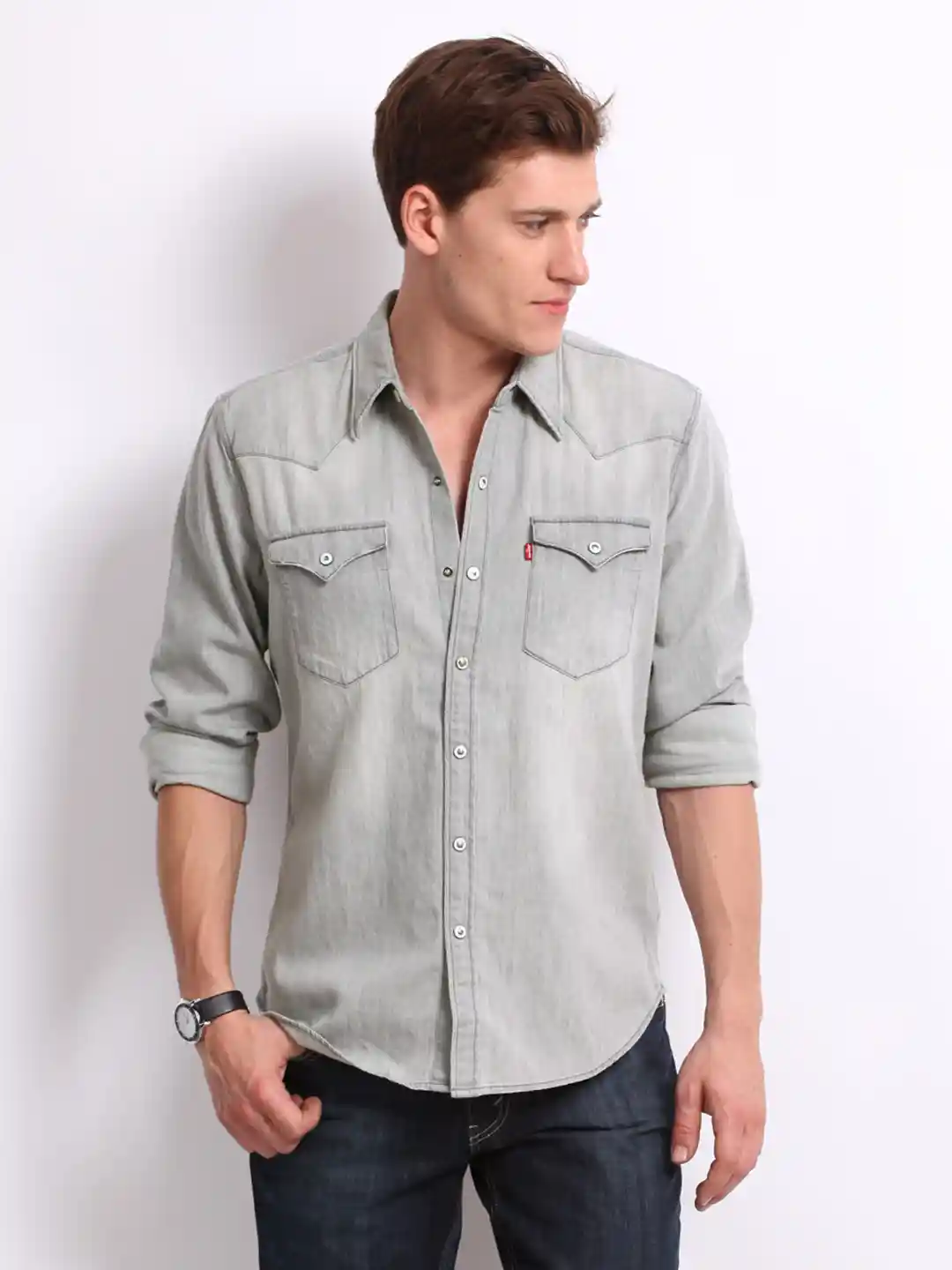 Levi Strauss Otrain Levis T Shirt Sale Mens Levis Men Grey Slim