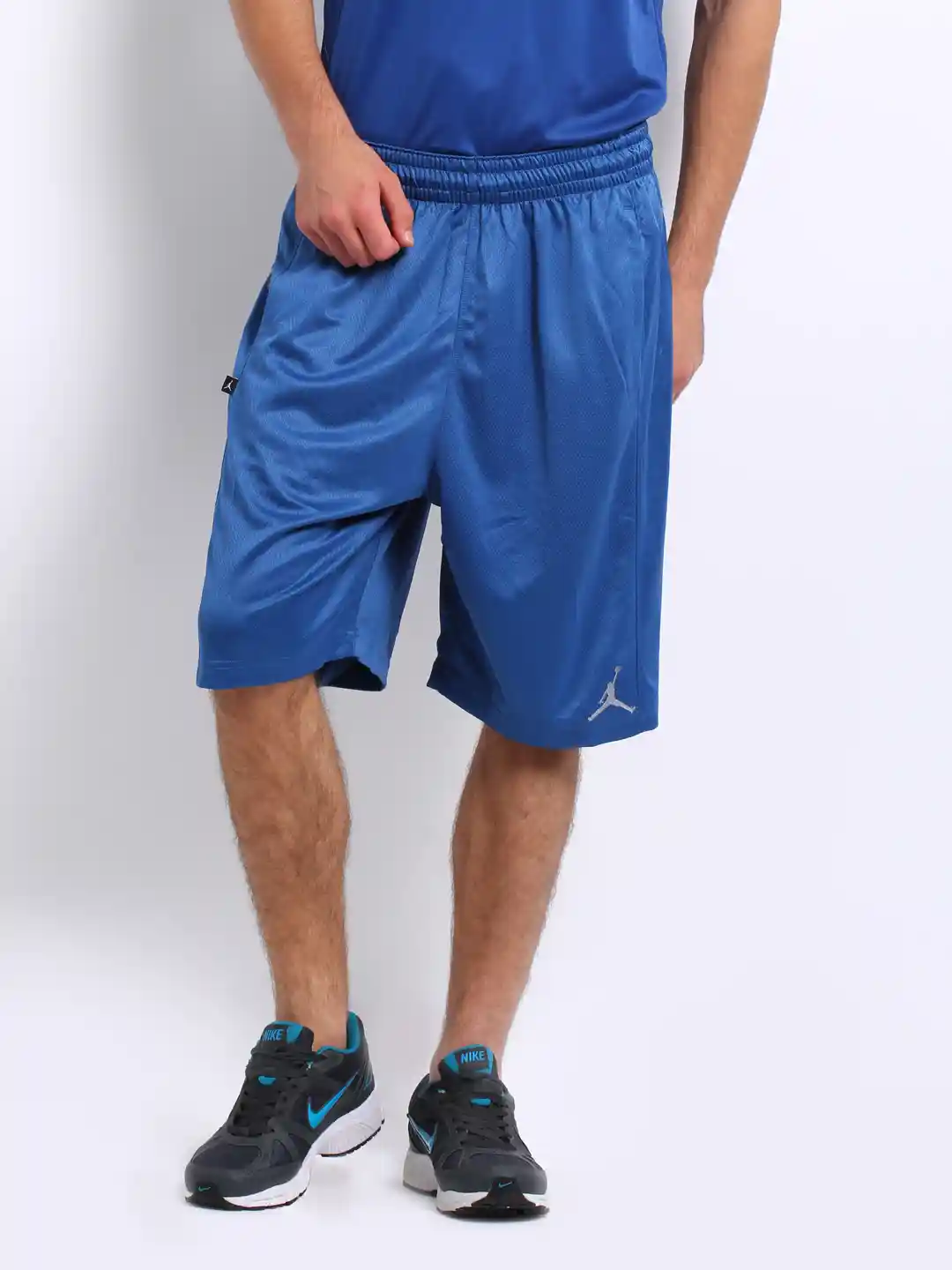 Buy Nike Men Blue Air Jordan Bright Light Basketball Shorts