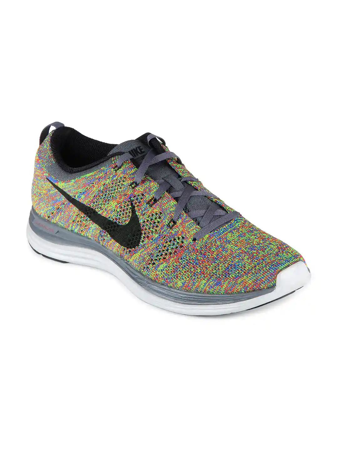 Buy Nike Men Multi-Coloured Flyknit Lunar1+ Sport Shoes Sports