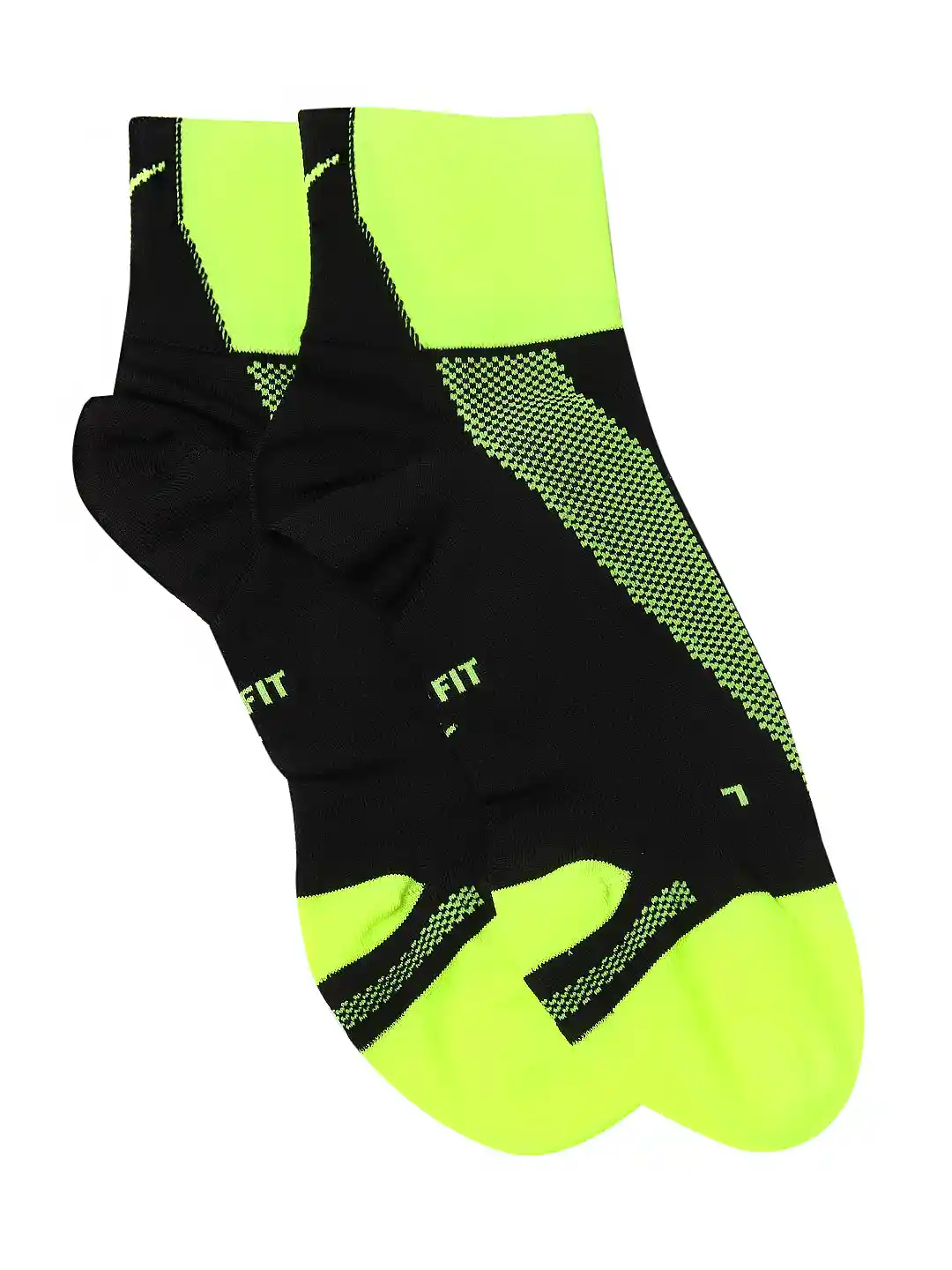Buy Nike Unisex Black Fluorescent Green Elite Lightweight