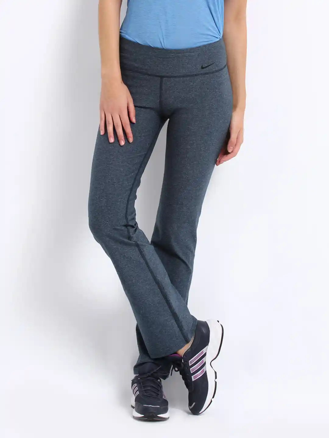 Buy Nike Women Blue Legend Slim Fit Track Pants Track Pants