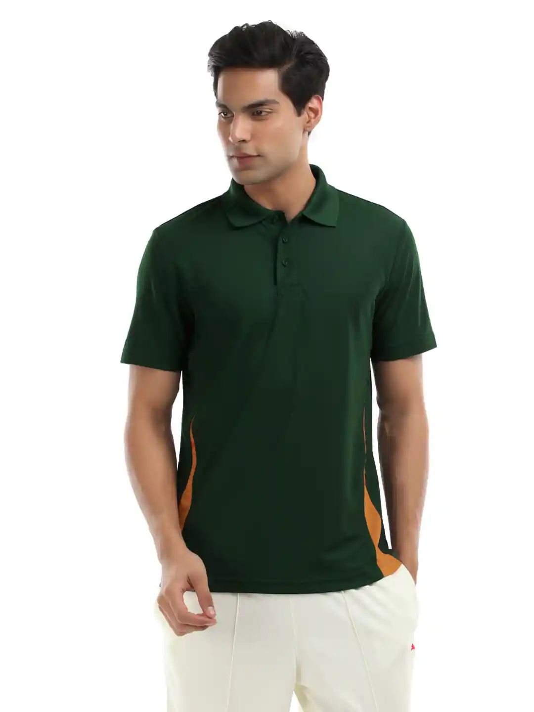 Buy Puma Men Emerald Green Stride Polo T-shirt Tshirts for Men