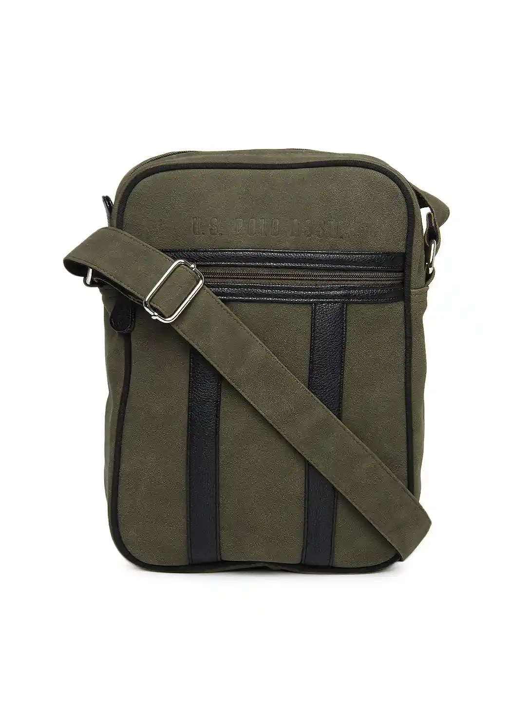 Buy Polo Men Green Sling Bag Messenger Bag for Men